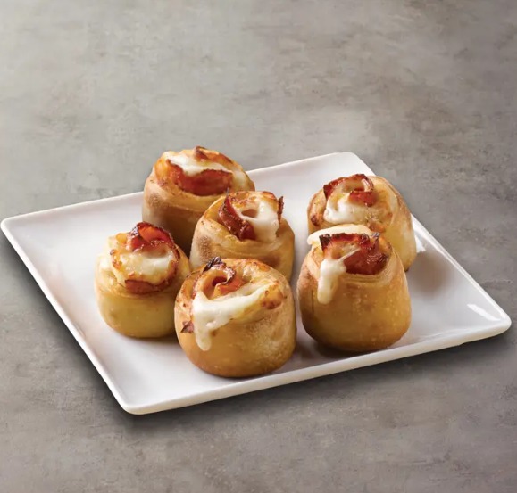 Rolls de pizza Godfather recién preparados