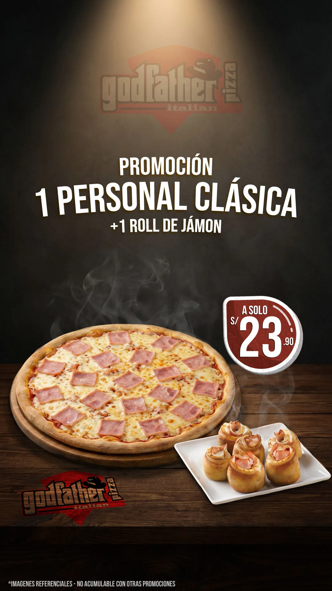 Personal Clásica con rolls